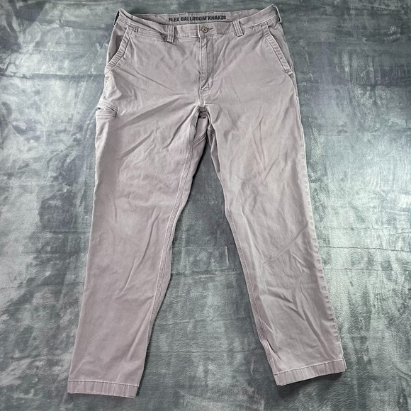 Duluth Trading Co. Other - Duluth Trading Co Pants Mens 34x30 Gray Flex Ballroom Khakis Relaxed Fit Casual